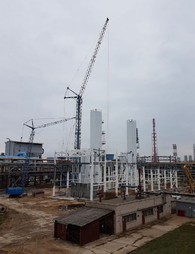 Реконструкция воздухоразделительных установок цеха метанола  ОАО «Гродно-Азот»